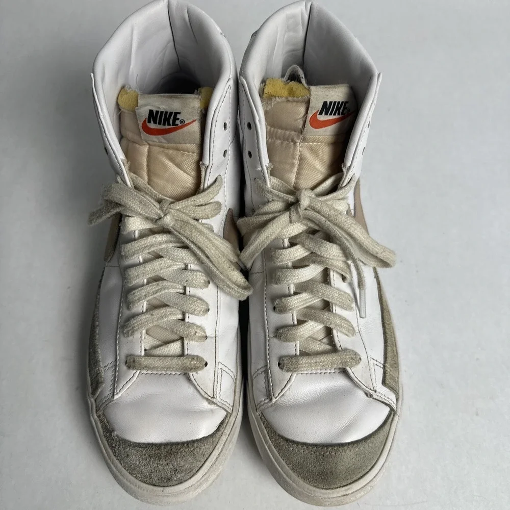 Nike Womens Blazer Mid 77 CZ1055-118 White Basketball Shoes Sneakers Size 10
